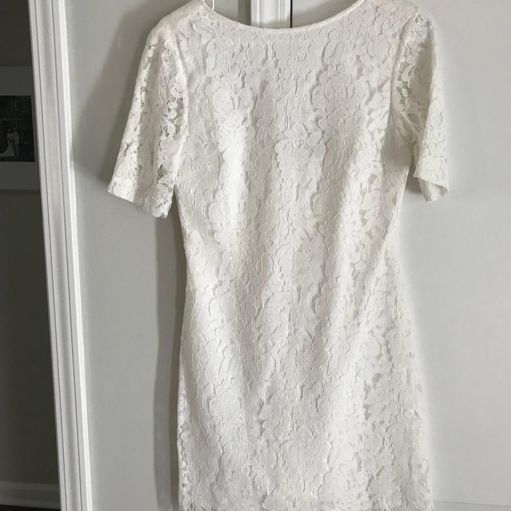 Elliatt White Lace Dress